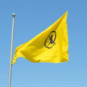 bandeira amarela
