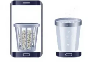 lixeira do celular Samsung