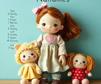 nomes para bonecas
